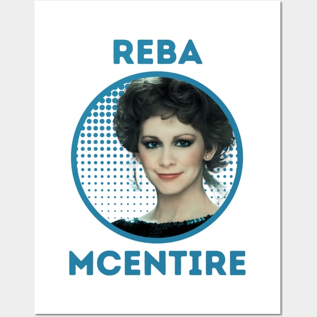 reba || blue Wall Art by claudia awes